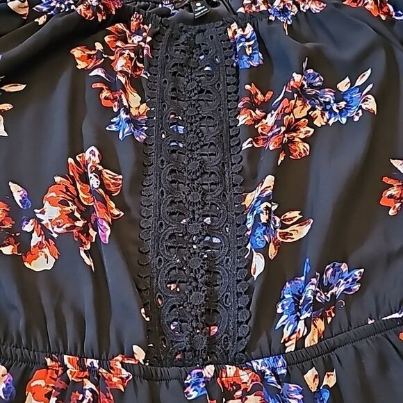 Floral romper size M Aqua - Picture 7 of 8